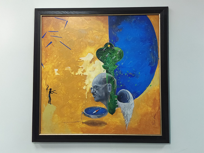 Gandhi Art Exhibition